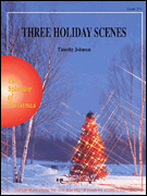 Three Holiday Scenes Concert Band sheet music cover